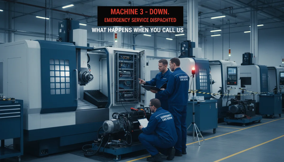 Emergency CNC Breakdown: What Happens When You Call Us